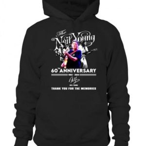 60th Anniversary 1963 – 2023 Neil Young Thank You For The Memories T-Shirt