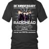 U2 47th Anniversary 1976 – 2023 Thank You For The Memories T-Shirt