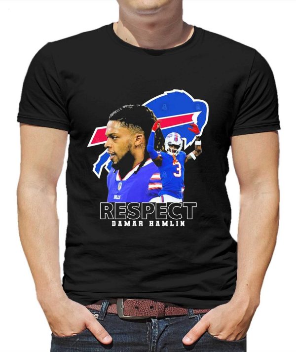 Buffalo Bills Respect Damar Hamlin T-Shirt