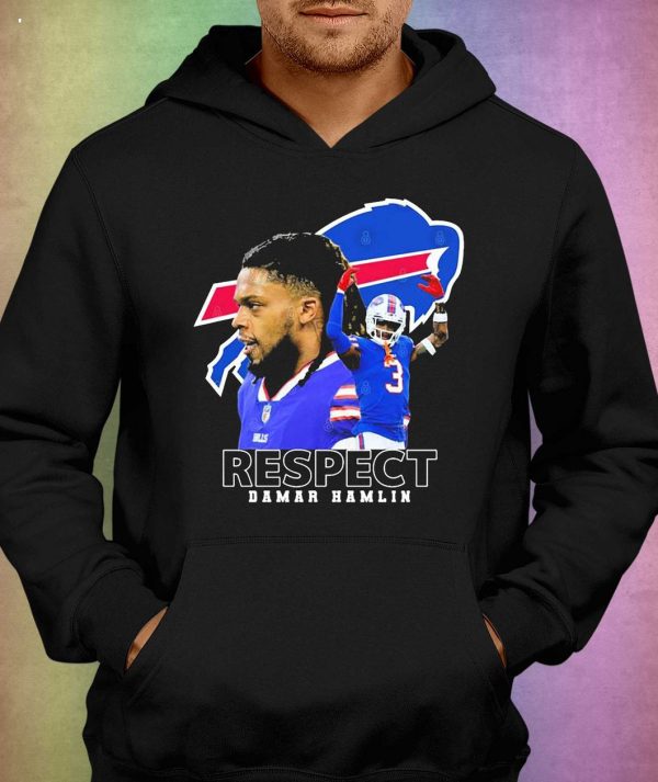 Buffalo Bills Respect Damar Hamlin T-Shirt