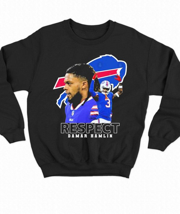 Buffalo Bills Respect Damar Hamlin T-Shirt