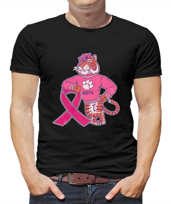 Clemson Tigers Hope Breast Cancer T-Shirt