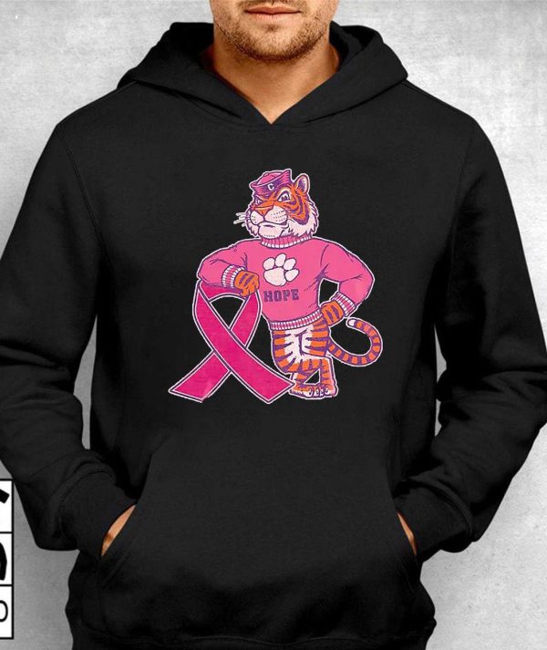 Clemson Tigers Hope Breast Cancer T-Shirt