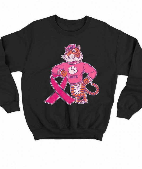 Clemson Tigers Hope Breast Cancer T-Shirt