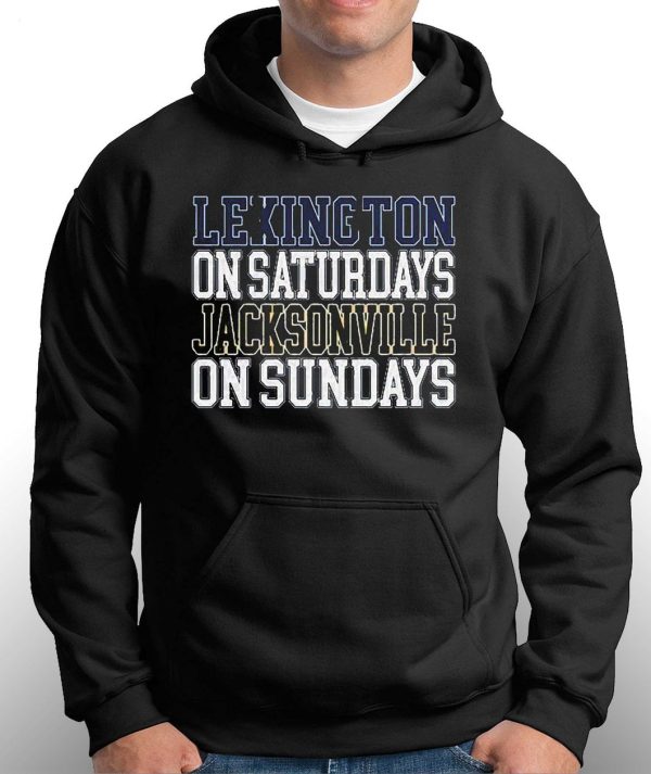 Lexington On Saturdays Jacksonville On Sundays T-Shirt