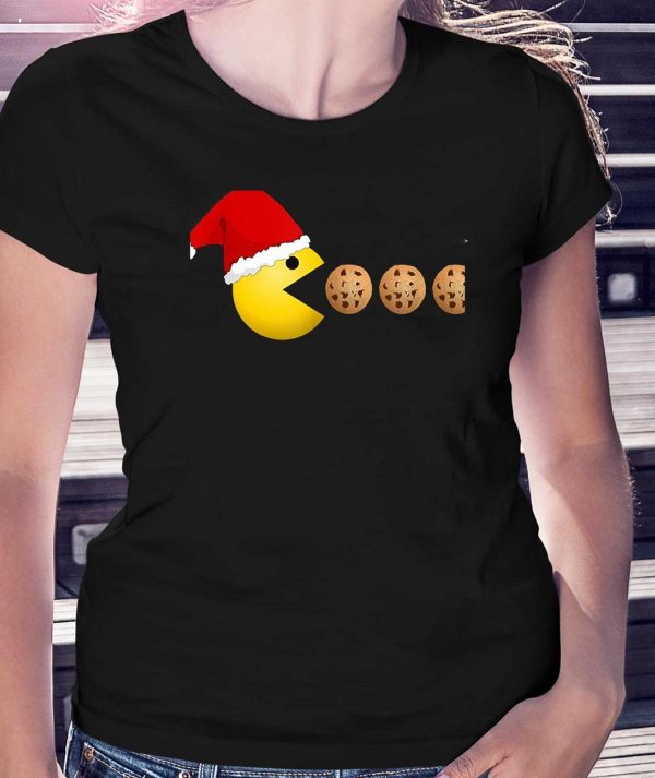 Christmas Santa Cookies Classic Video Pk T-Shirt