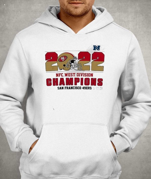 Official 2022 Nfc West Division Champions San Francisco 49ers T-Shirt