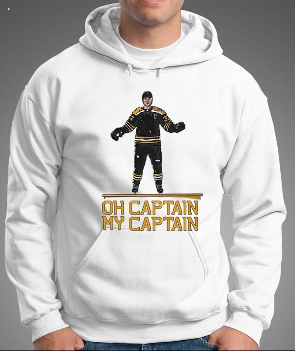 Patrice Bergeron Oh Captain My Captain T-Shirt