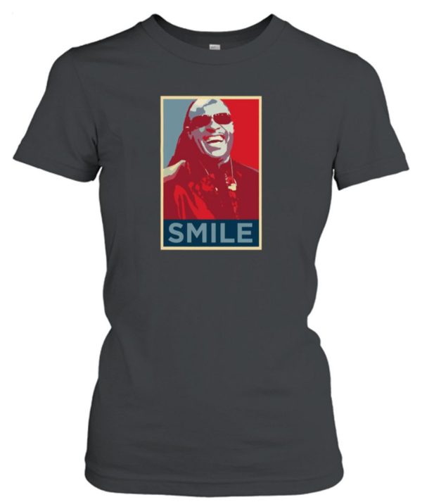 Smile Stevie Wonder Hope Art T-Shirt