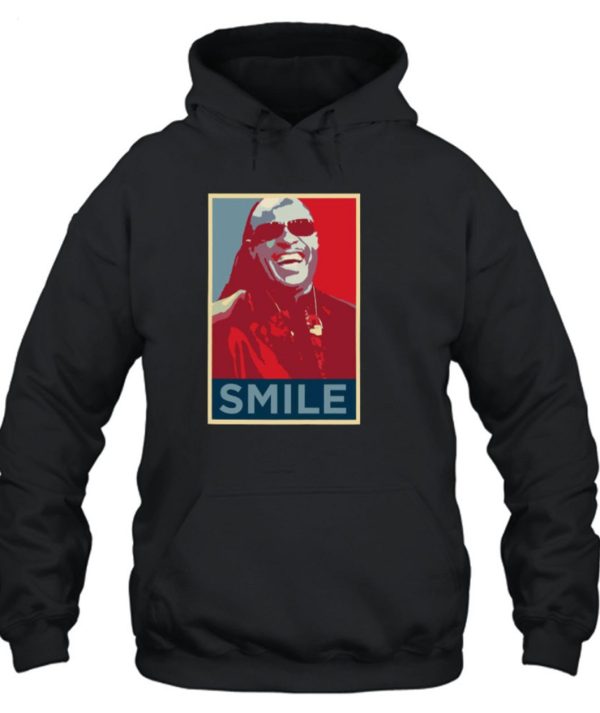 Smile Stevie Wonder Hope Art T-Shirt