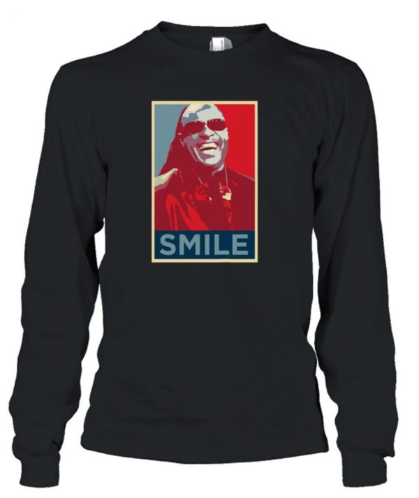 Smile Stevie Wonder Hope Art T-Shirt