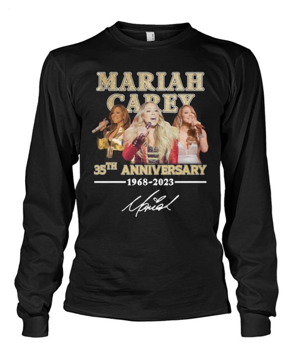 Mariah Carey 35th Anniversary 1968 – 2023 Thank You For The Memories T-Shirt