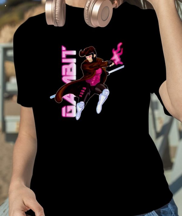 Superhero Gambit Designs Marvel T-Shirt