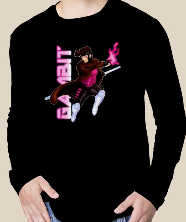 Superhero Gambit Designs Marvel T-Shirt