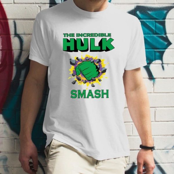 Smash Fist Incredible Hulk Marvel Unisex T-Shirt – Torunstyle