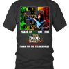 62 Years Of 1961 – 2023 Stevie Wonder Thank You For The Memories T-Shirt