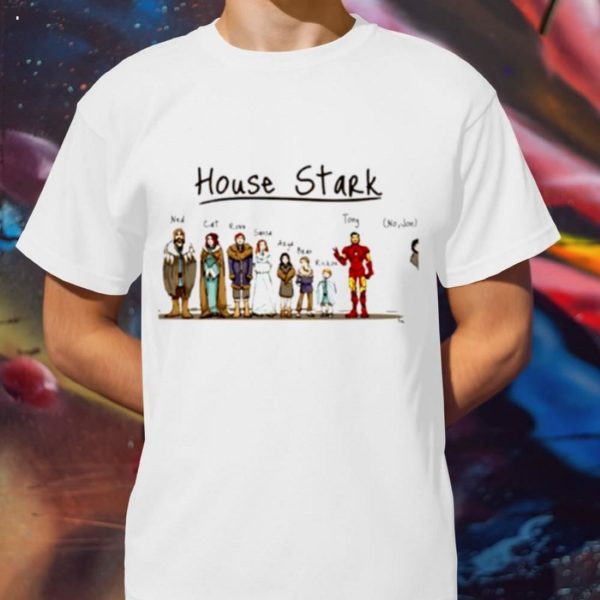 House Stark And Iron Man T-Shirt