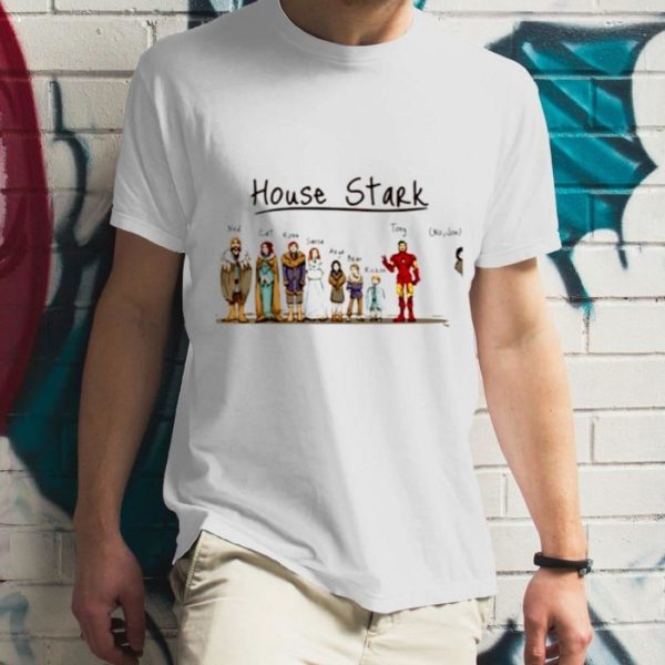 House Stark And Iron Man T-Shirt