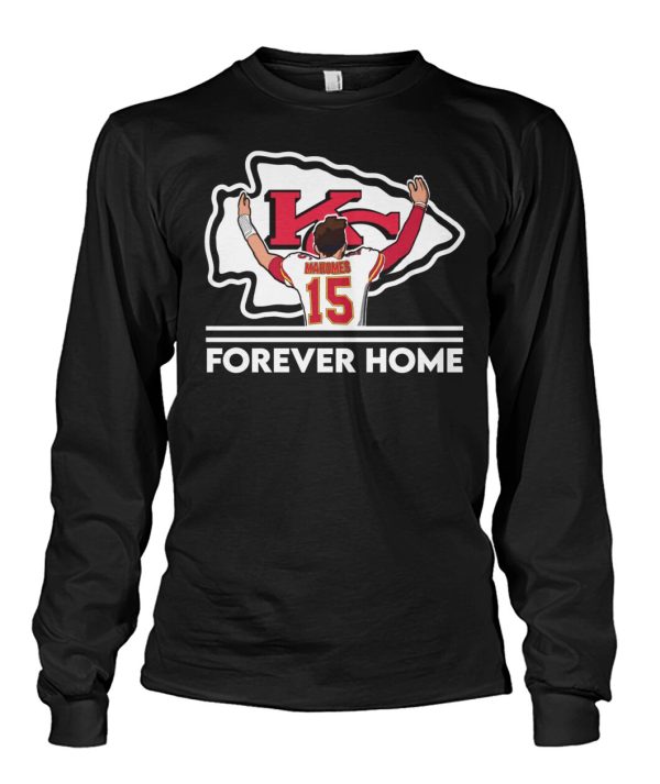 Kansas City Chiefs Patrick Mahomes Forver Home T-Shirt