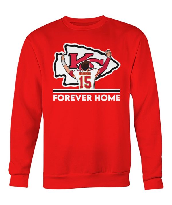 Kansas City Chiefs Patrick Mahomes Forver Home T-Shirt