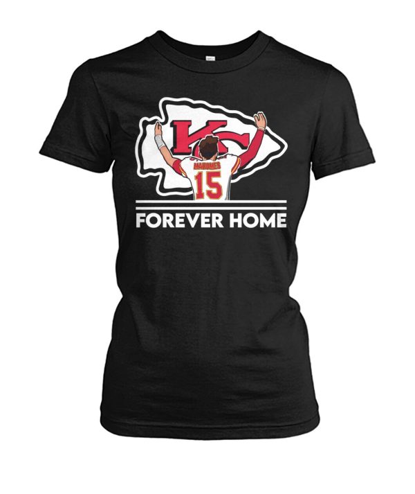 Kansas City Chiefs Patrick Mahomes Forver Home T-Shirt