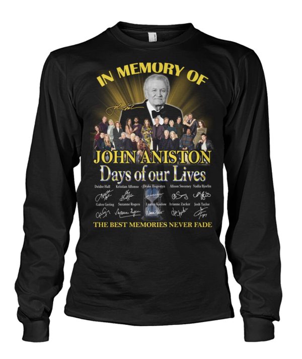 John Aniston Days Of Our Lives The Best Memories Never Fade T-Shirt