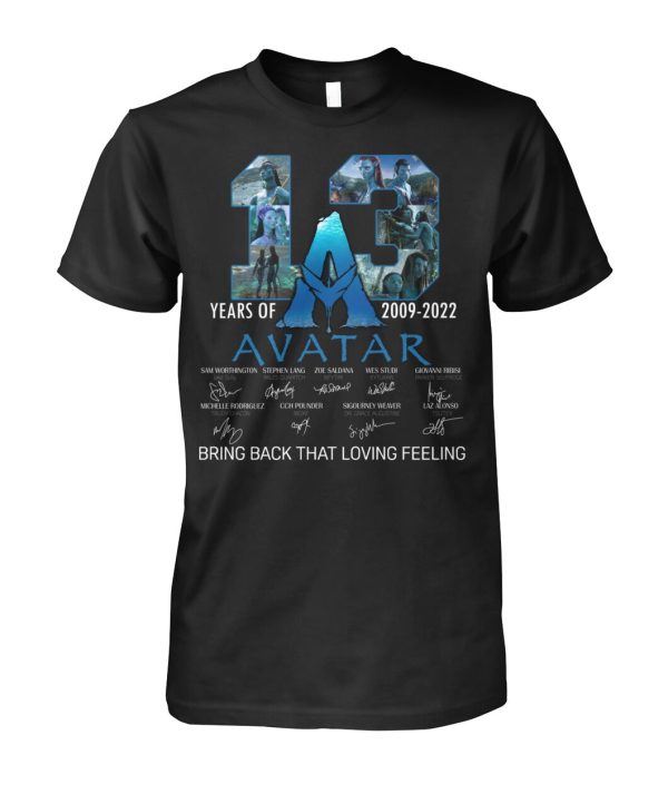 13 Years Of Avatar 2009 – 2022 T-Shirt