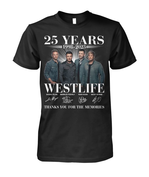 Westlife 25 years T-Shirt