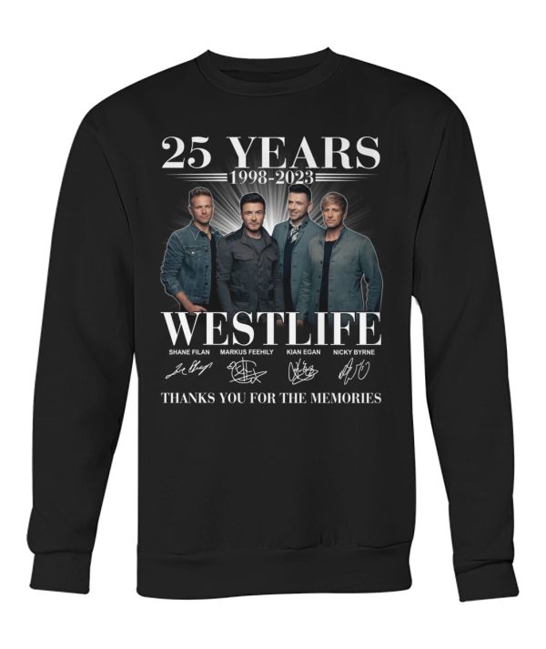 Westlife 25 years T-Shirt