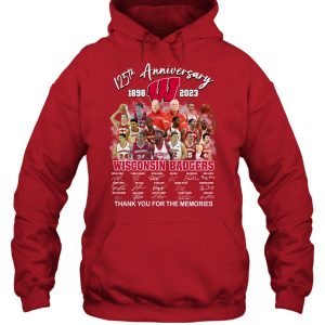 125th Anniversary 1898 – 2023 Wisconsin Badgers T-Shirt