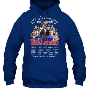 125th Anniversary 1898 – 2023 Kansas Jayhawks T-Shirt