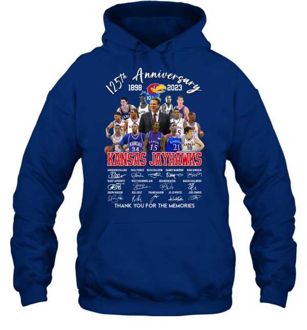 125th Anniversary 1898 – 2023 Kansas Jayhawks T-Shirt