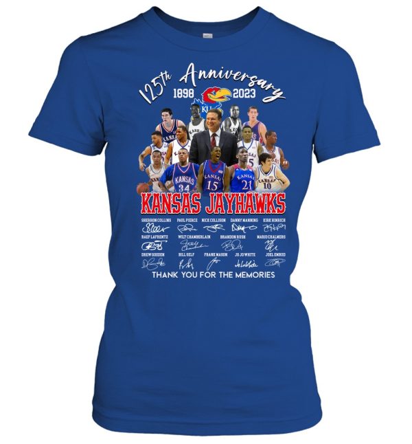 125th Anniversary 1898 – 2023 Kansas Jayhawks T-Shirt