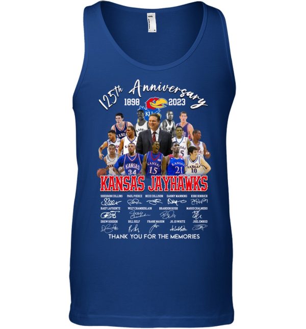 125th Anniversary 1898 – 2023 Kansas Jayhawks T-Shirt