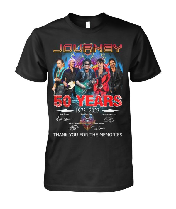 Journey 50 Years Of 1973-2023 T-Shirt