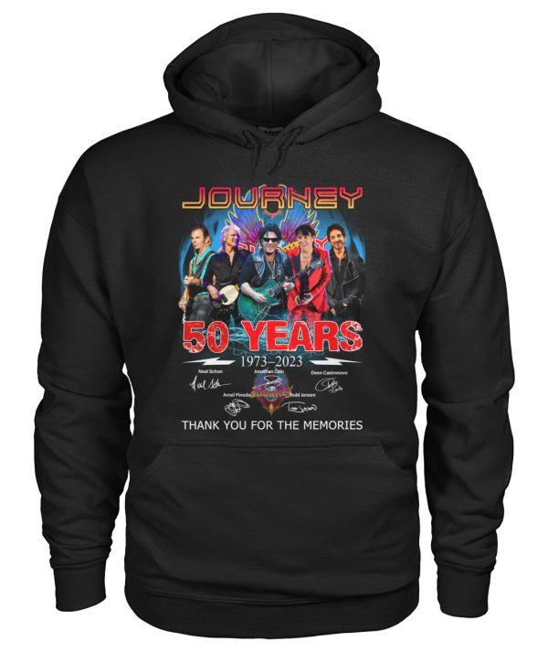 Journey 50 Years Of 1973-2023 T-Shirt