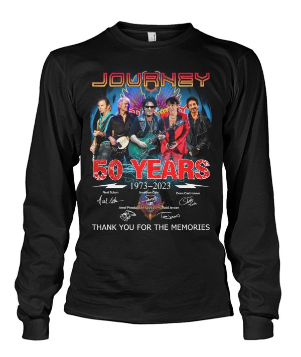 Journey 50 Years Of 1973-2023 T-Shirt