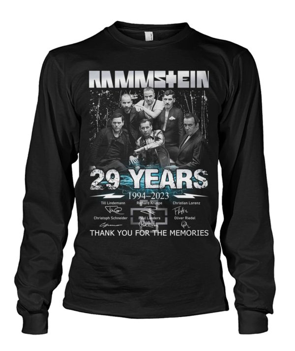 Rammstein 29 Years Of 1994-2023 T-Shirt