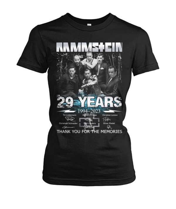 Rammstein 29 Years Of 1994-2023 T-Shirt