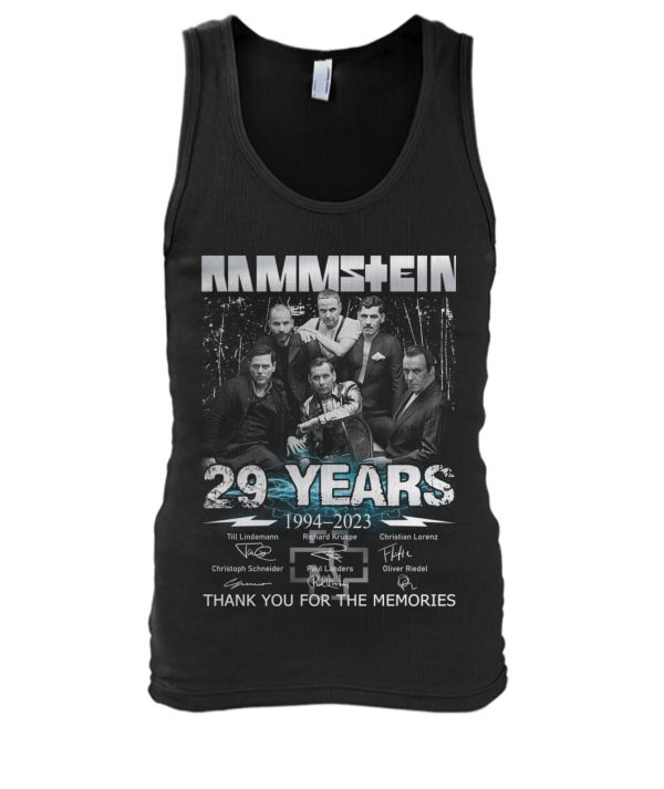 Rammstein 29 Years Of 1994-2023 T-Shirt