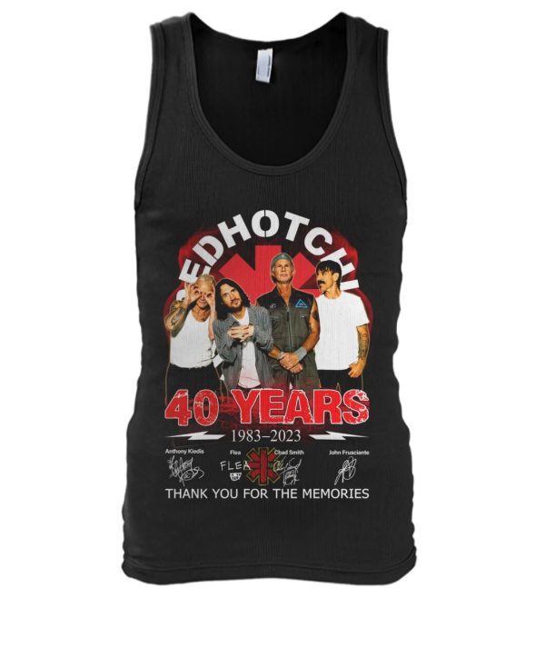 Red Hot Chili Peppers 40 Years Of 1983-2023 T-Shirt