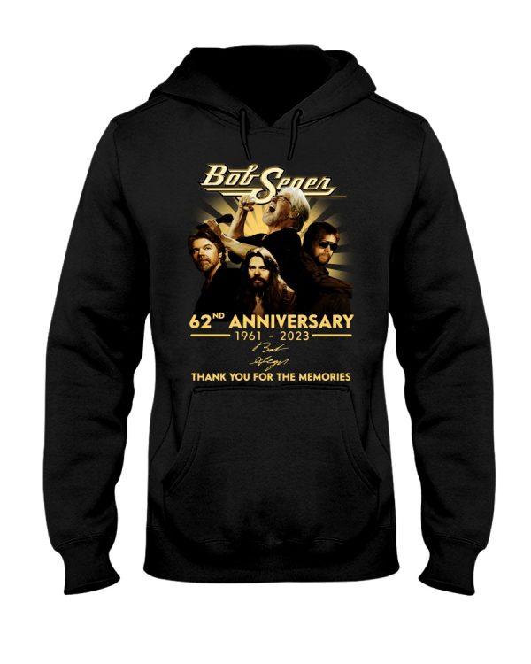 Bob Seger 62nd Anniversary 1961 – 2023 T-Shirt