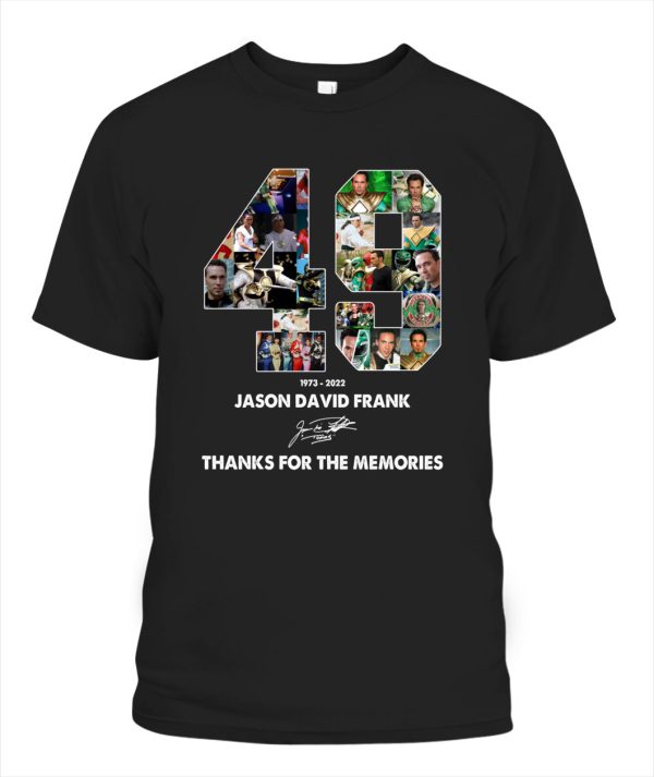 Jason David Frank 49 Years Of 1973-2022 T-Shirt