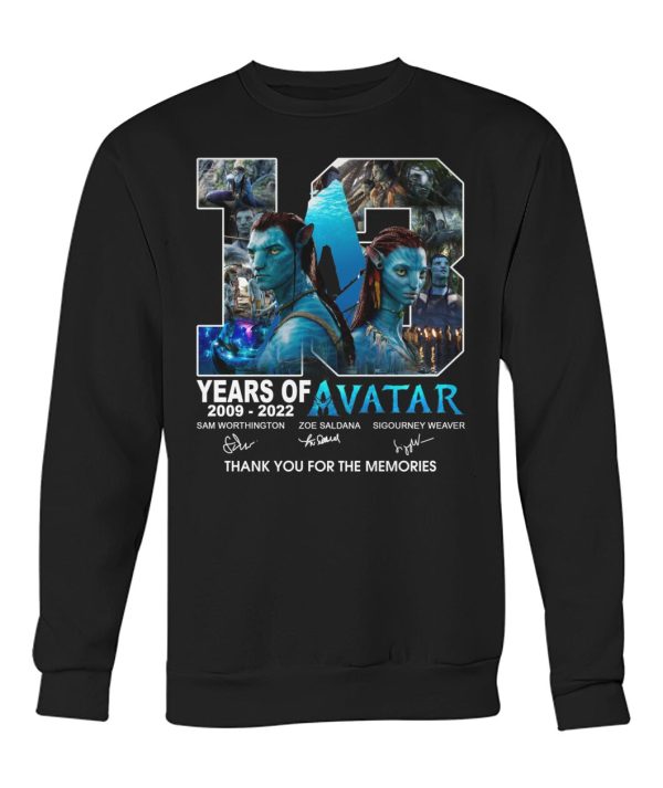 13 Years Of 2009 – 2022 Avatar T-Shirt