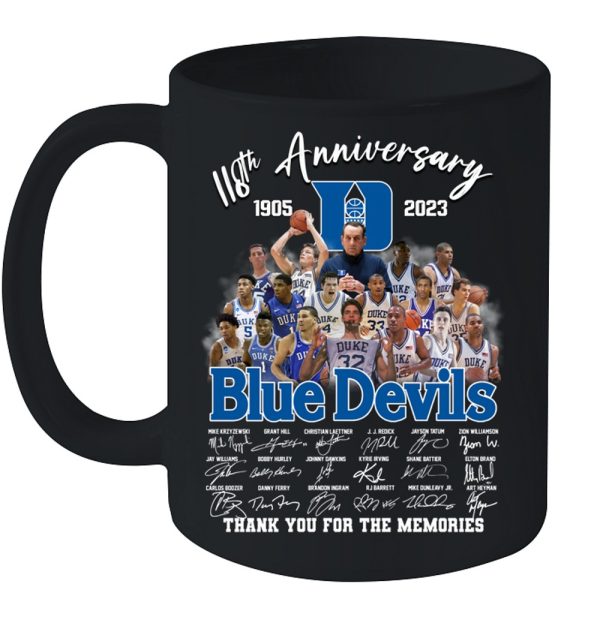 118th Anniversary 1905 – 2023 Blue Devils T-Shirt