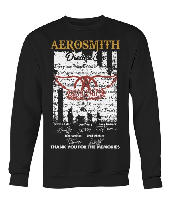 Aerosmith Dream Shirts