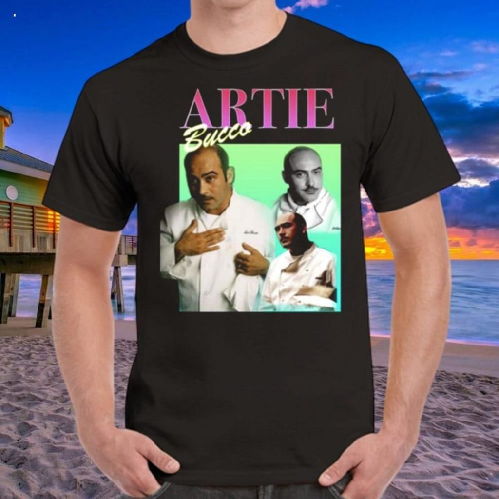 Arthur Bucco The Sopranos Collage Design T-Shirt - Torunstyle