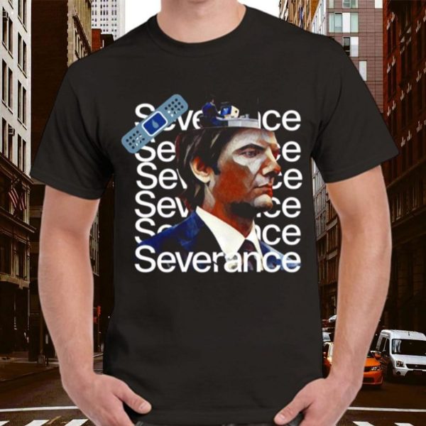 Badage Severance Illustration Movie T-Shirt