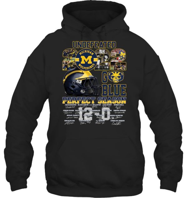 Undefeated Michigan Wolverines 2022 T-Shirt