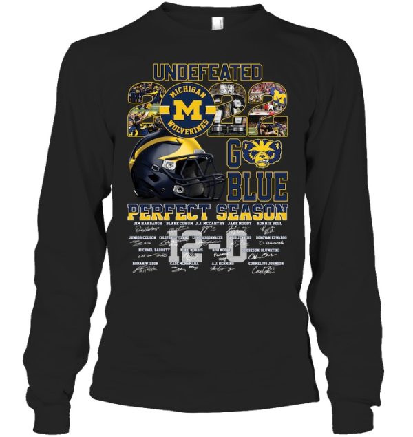 Undefeated Michigan Wolverines 2022 T-Shirt